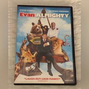 Evan Almighty DVD Steve Carell Morgan Freeman